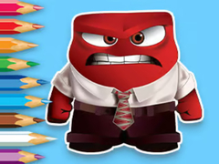 Juego Coloring Book: Inside Out Angry
