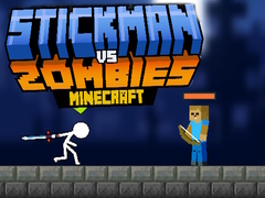 Juego Stickman vs Zombies Minecraft