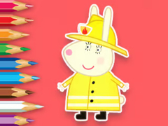 Juego Coloring Book: Rabbit Firefighter