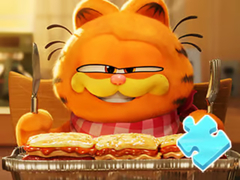 Juego Jigsaw Puzzle: Garfield And Lasagna