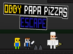 Juego Obby Papa Pizzas Escape