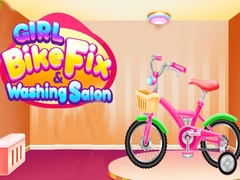 Juego Girl Bike Fix & Washing Salon