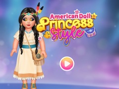 Juego American Doll In Princess Style