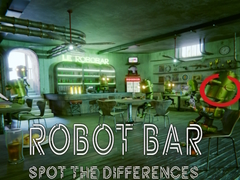 Juego Robot Bar Spot the differences