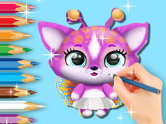 Juego Coloring Book: Cute Fluvsies