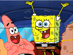 Juego Jigsaw Puzzle: SpongeBob SquarePants Sweet Family