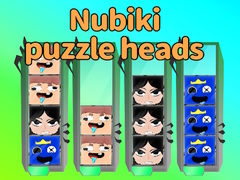 Juego Nubiki puzzle heads