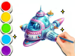 Juego Coloring Book: Space Travel