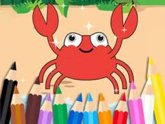 Juego Coloring Book: Happy Crab