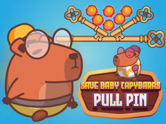 Juego Save Baby Capybaras Pull Pin