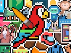 Juego The Frame: Pixel Art