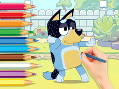 Juego Coloring Book: Bluey And Bingo