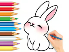 Juego Coloring Book: Cute Rabbit