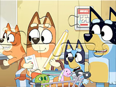 Juego Jigsaw Puzzle: Bluey Shopping Day