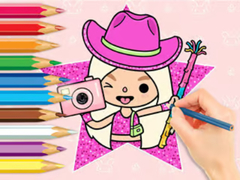 Juego Coloring Book: Toca Baca World