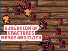 Juego Evolution of Craetures Merge and Click