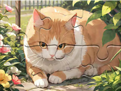 Juego Jigsaw Puzzle: Cat Garden