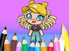Juego Coloring Book: Avatar Life Girl
