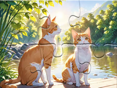 Juego Jigsaw Puzzle: Cats In Pairs
