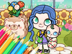 Juego Coloring Book: Avatar World Babycare