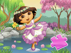 Juego Jigsaw Puzzle: Dora Lake Dance