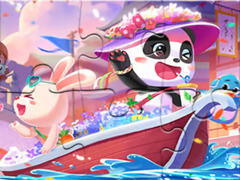 Juego Jigsaw Puzzle: Baby Panda Fiesta