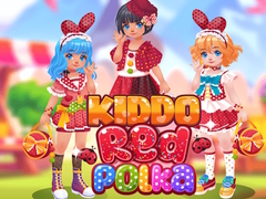 Juego Kiddo Red Polka
