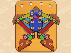 Juego Wood & Screw Puzzle