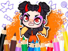 Juego Coloring Book: Avatar World Cute Devil