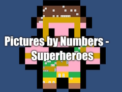 Juego Pictures by Numbers - Superheroes