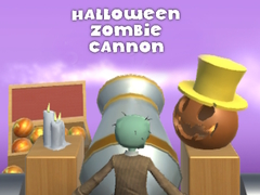 Juego Halloween Zombie Cannon