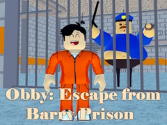 Juego Obby: Escape from Barry Prison