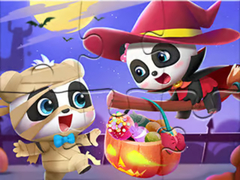 Juego Jigsaw Puzzle: Baby Panda Halloween