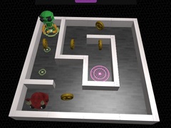 Juego 3d Maze And Robot