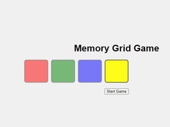 Juego Memory Grid