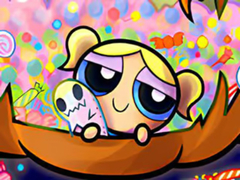 Juego Jigsaw Puzzle: Powerpuff Girl Halloween