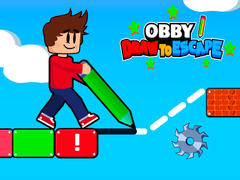 Juego Obby Draw to Escape