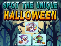 Juego Spot the Unique Halloween