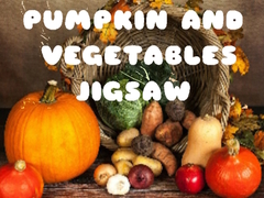 Juego Pumpkin and Vegetables Jigsaw
