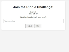 Juego Riddle Challenge 