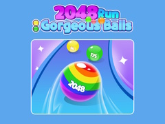 Juego 2048 Run: Gorgeous Balls 