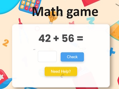 Juego Math game