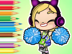 Juego Coloring Book: Avatar World Cheerleader
