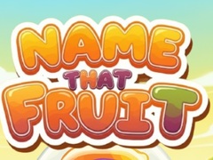 Juego Name That Fruit