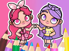 Juego Coloring Book: BFF In Avatar World