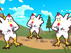 Juego Chicken shooter io
