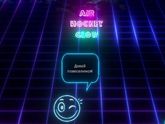 Juego Air Hockey Glow