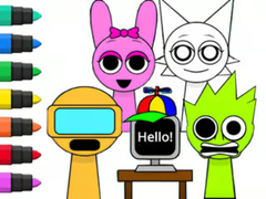 Juego Coloring Book: Sprunki Incredibox