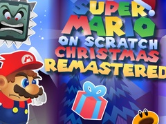 Juego Super Mario on Scratch Christmas Remastered
