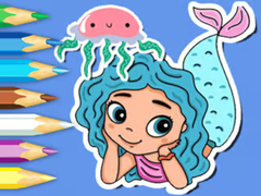 Juego Coloring Book: Jellyfish Mermaid